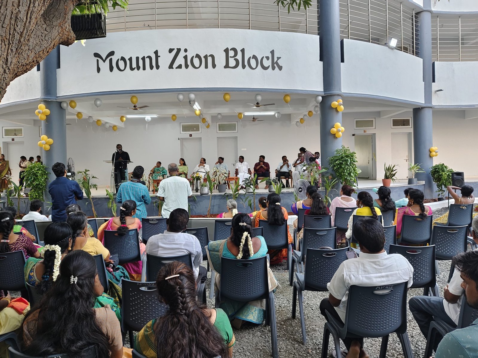 Noah Alwin School New block opening ceremony