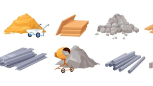 Raw materials in construction