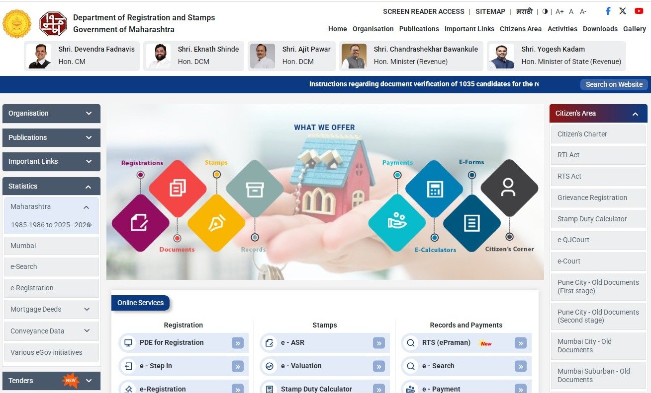 Property Registration Charges in Mumbai